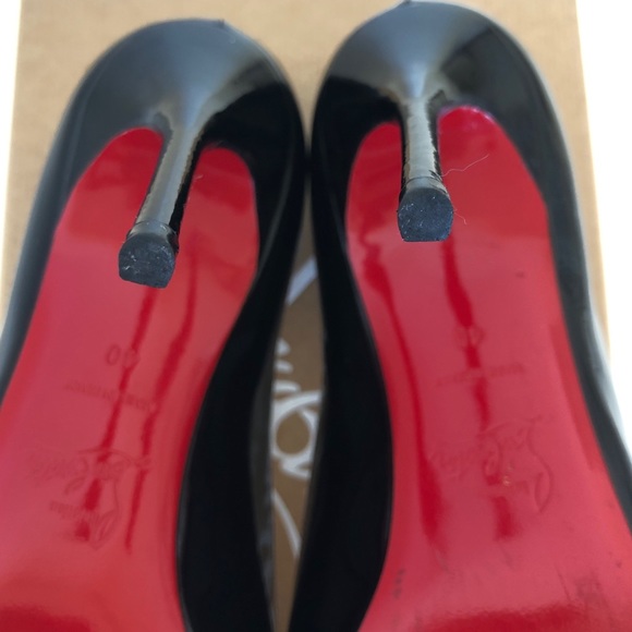 Louboutin Décolleté 554 (100mm) Patent - Picture 6 of 9